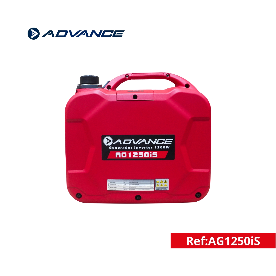 Generador Eléctrico Inverter Advance AG1250iS 1.2 kW a Gasolina