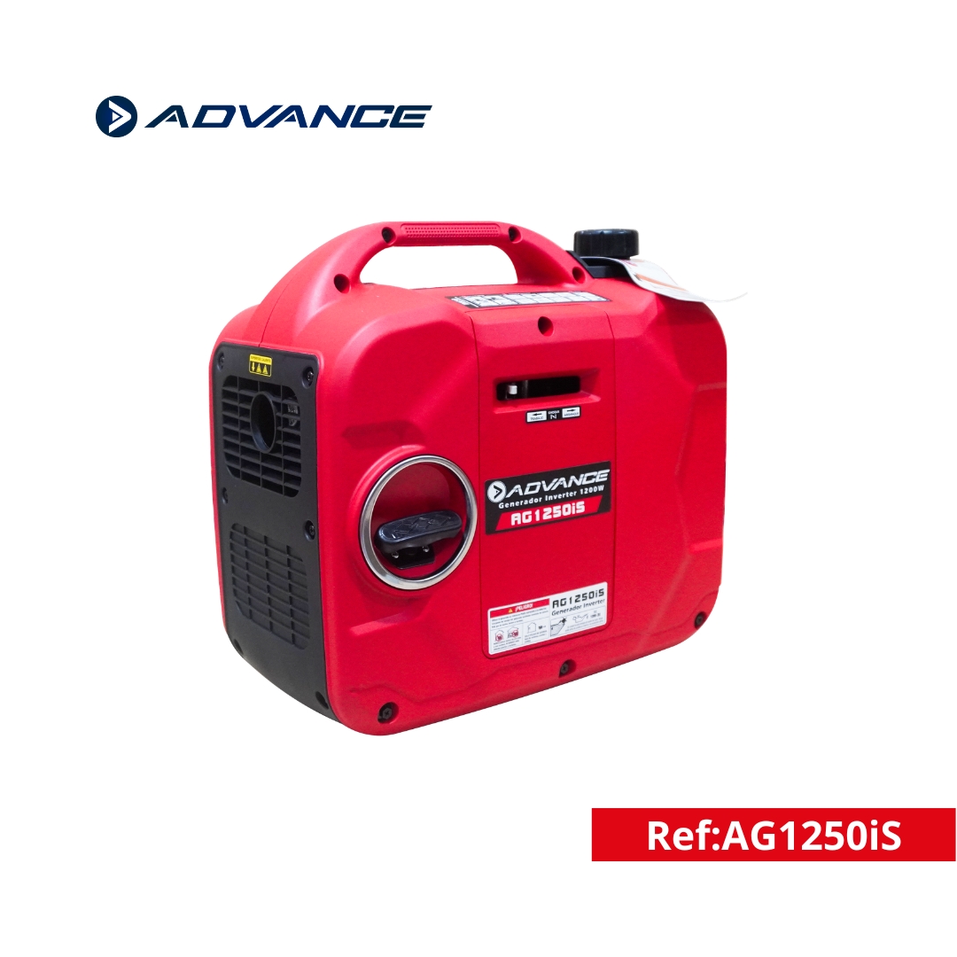 Generador Eléctrico Inverter Advance AG1250iS 1.2 kW a Gasolina - Image 4